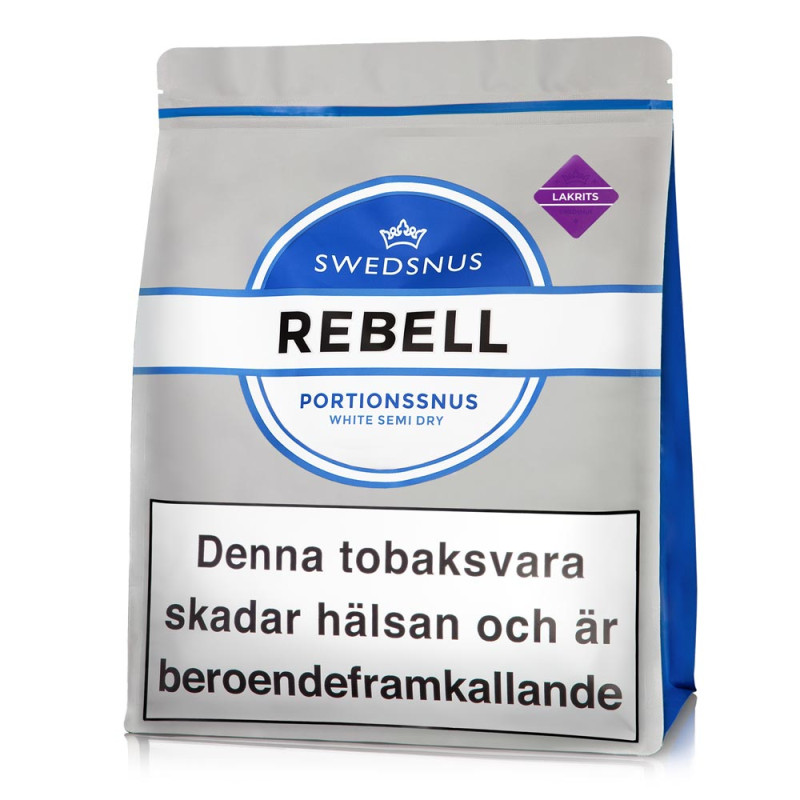 Rebell Lakrits 1000 White Portion