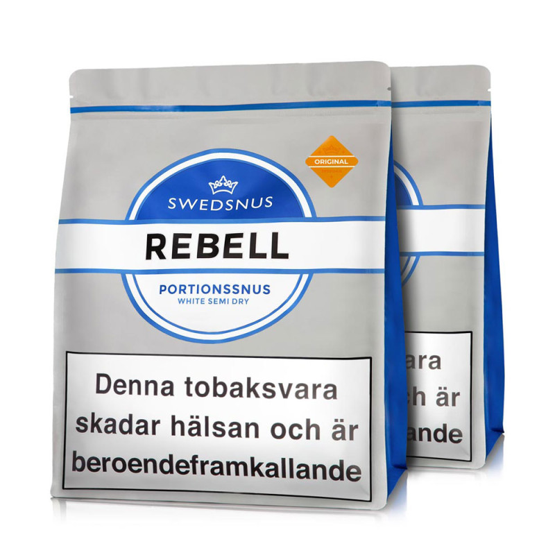 Rebell Original 2-Pack 1000 White Portion