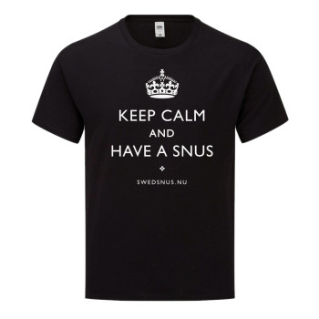 T-Shirt - Keep Calm. Storlek L