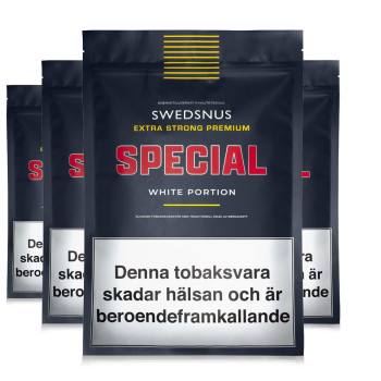 4-Pack Special Extra Strong Premium 300 White Portion 