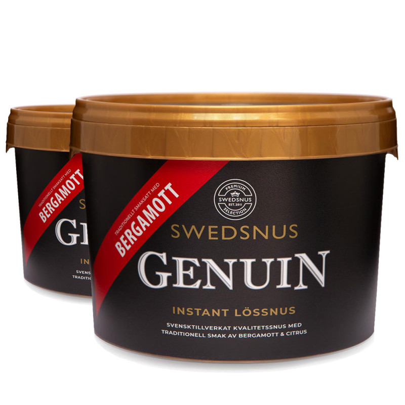 2-Pack Genuin 40 Dosor Lössnus Instant