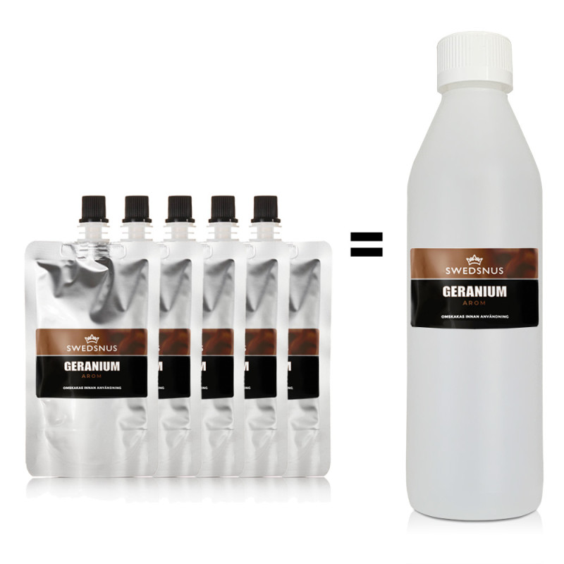 Aromflaska Geranium 500 ml