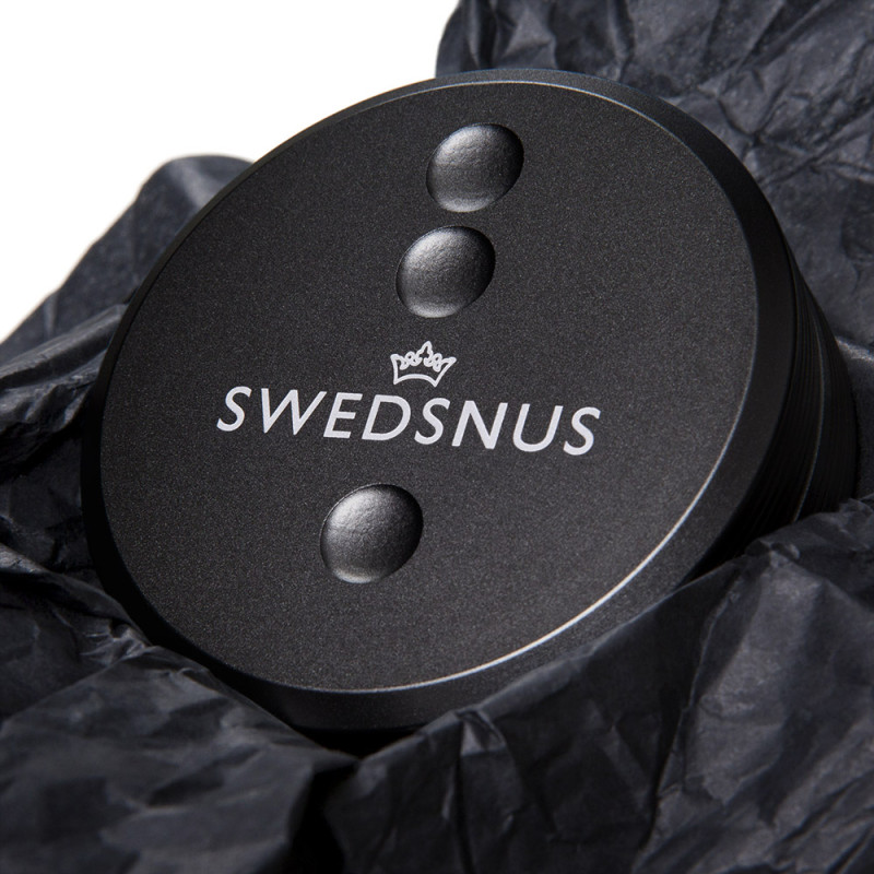 Swedsnus Metalldosa - Svart