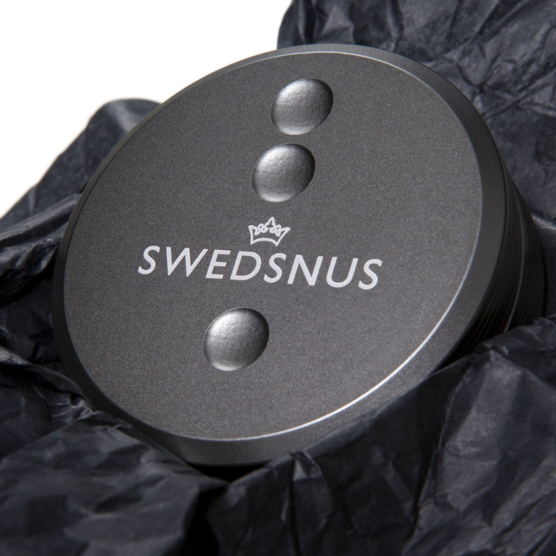 Swedsnus Metalldosa - Grå